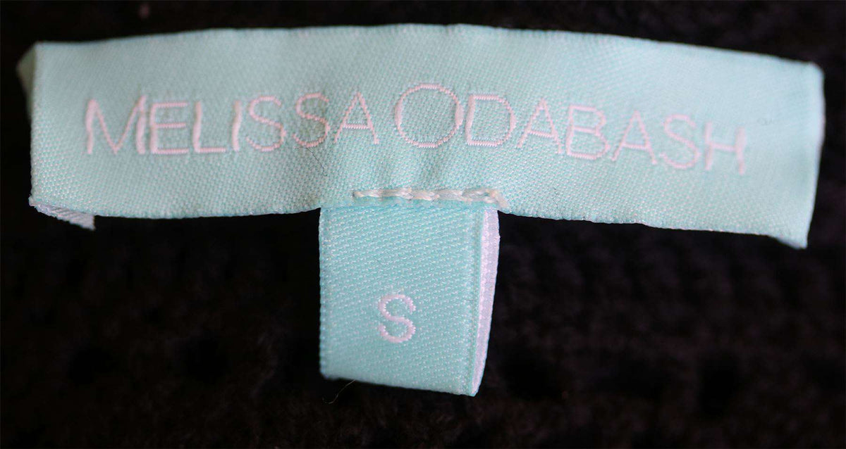 MELISSA ODABASH AMANDA CROCHET SKIRT SMALL
