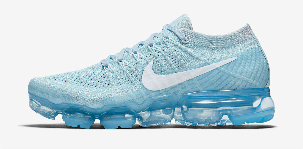 NIKE AIR VAPORMAX FLYKNIT GLACIER BLUE SNEAKERS EU 41 UK 7 US 9.5