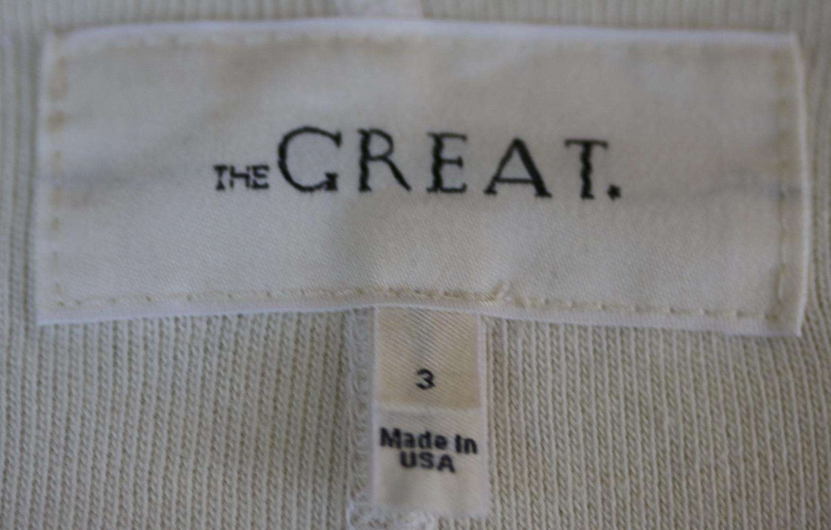 THE GREAT THE WARM UP COTTON SWEATPANTS LARGE
