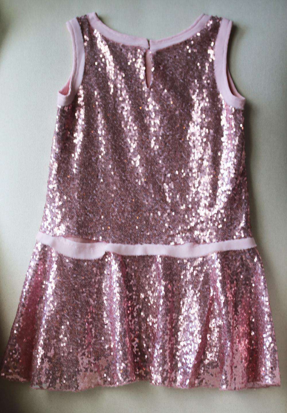 MONNALISA KIDS GIRLS SEQUIN DRESS 6 YEARS