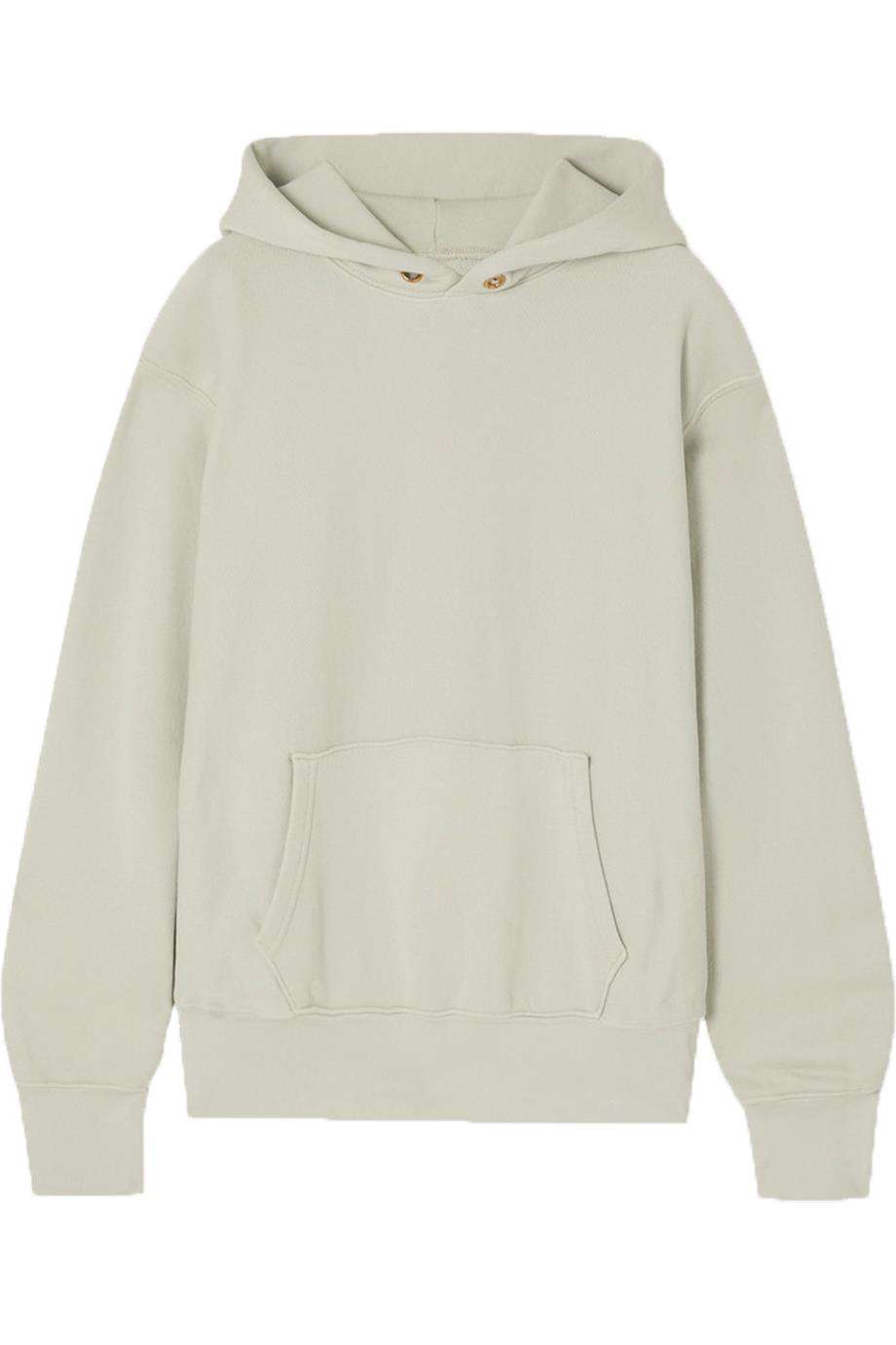 LES TIEN COTTON JERSEY HOODIE SMALL