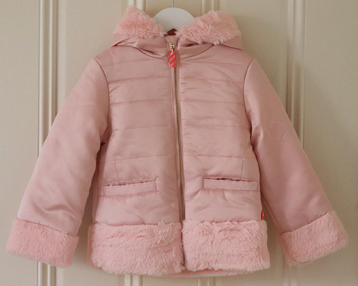 BILLIEBLUSH KIDS GIRLS SATIN COAT 5 YEARS