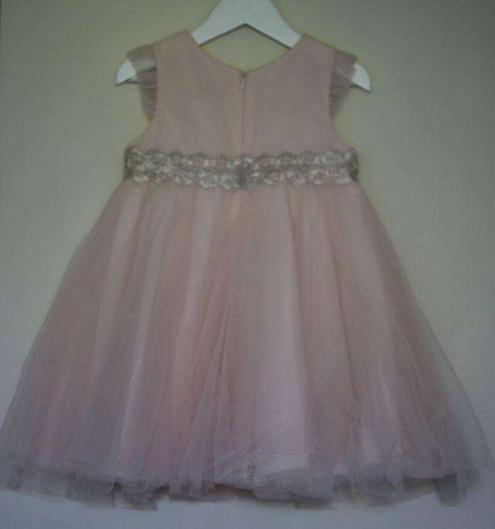 TARTINE ET CHOCOLAT GIRLS PINK CEREMONY DRESS 4 YEARS