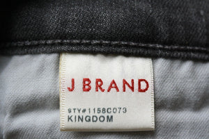 J BRAND GREY KINGDOM SHORTS CUTOFFS W27 UK 8/10