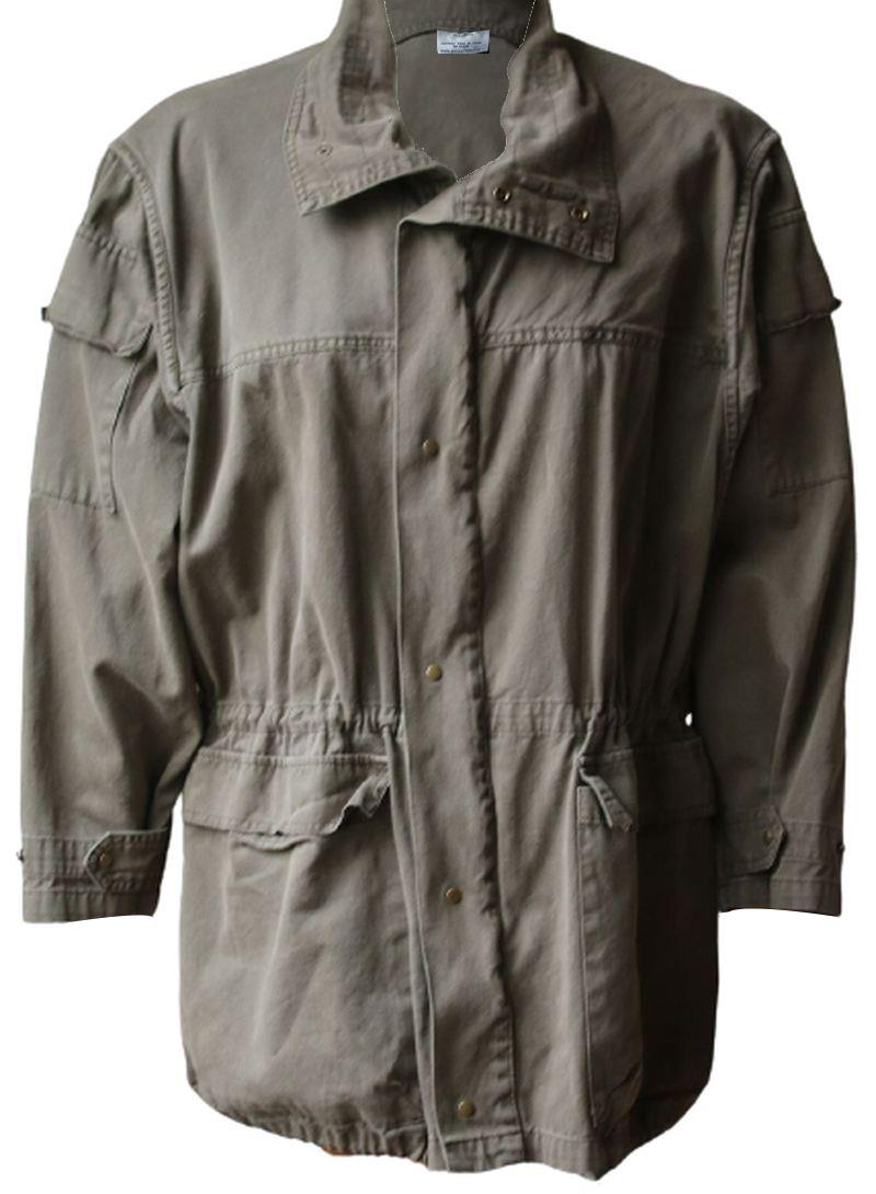 NSF LOKI COTTON TWILL PARKA JACKET SMALL