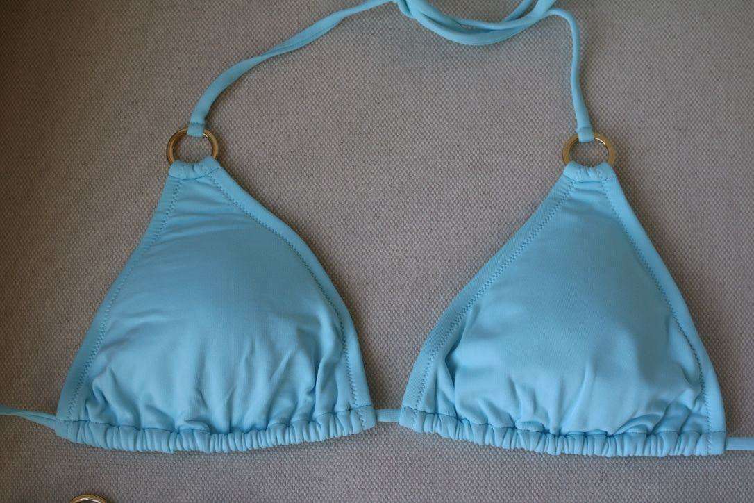 MELISSA ODABASH PALM BLUE BIKINI UK 10/16