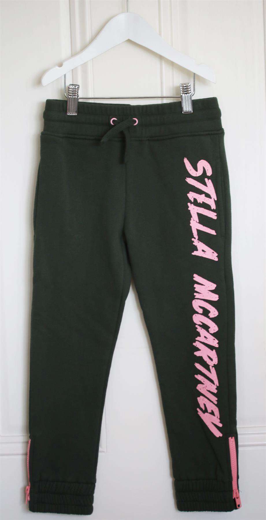 STELLA MCCARTNEY KIDS GIRLS LOGO COTTON TRACKSUIT 6 YEARS
