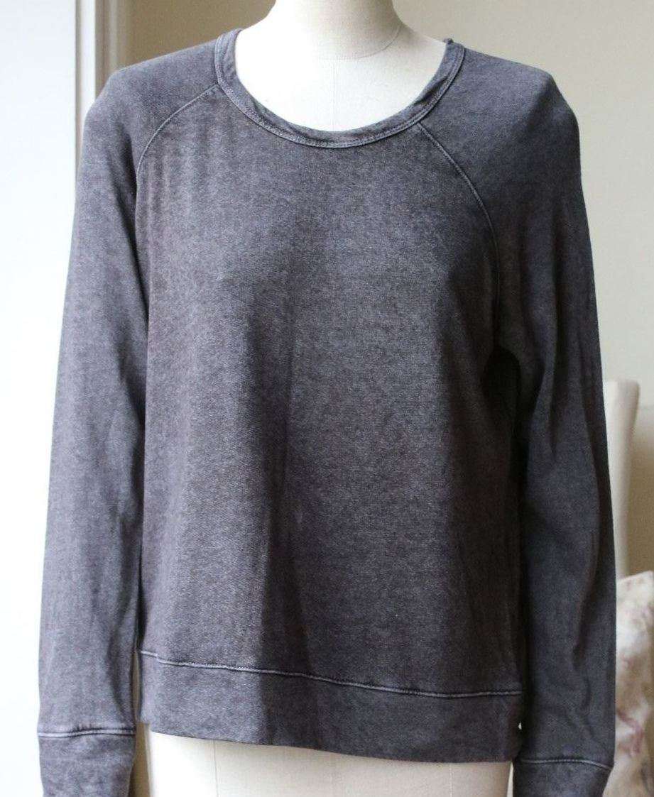 SUNDRY VINTAGE BLACK LONG-SLEEVE SWEATER UK 10