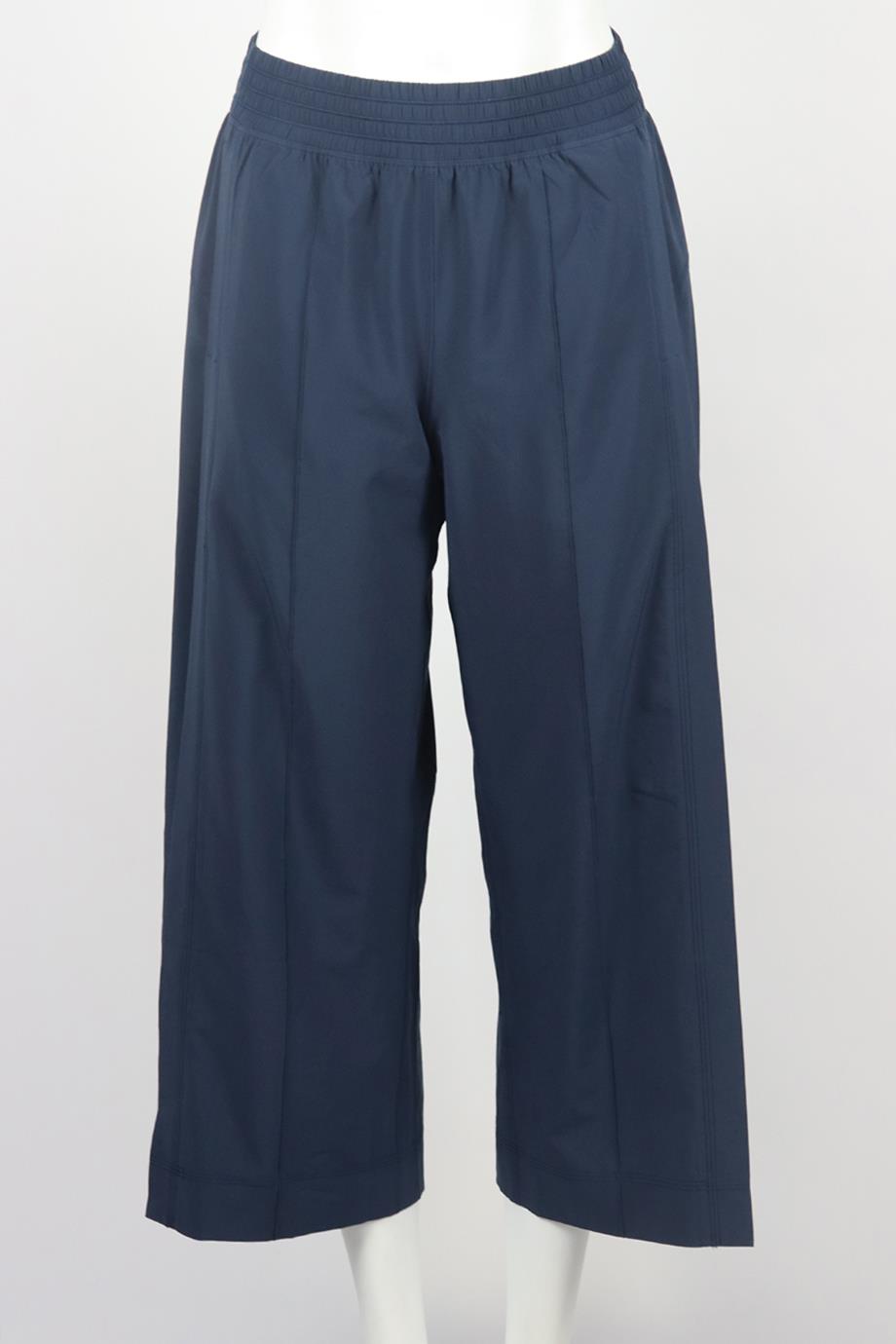 LULULEMON CROPPED STRETCH WIDE LEG PANTS US 4 UK 8
