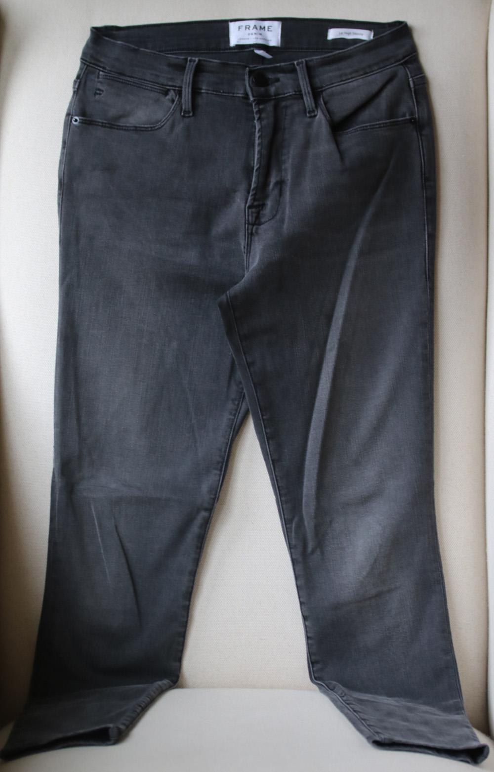 FRAME LE HIGH SKINNY JEANS W27 UK 8/10