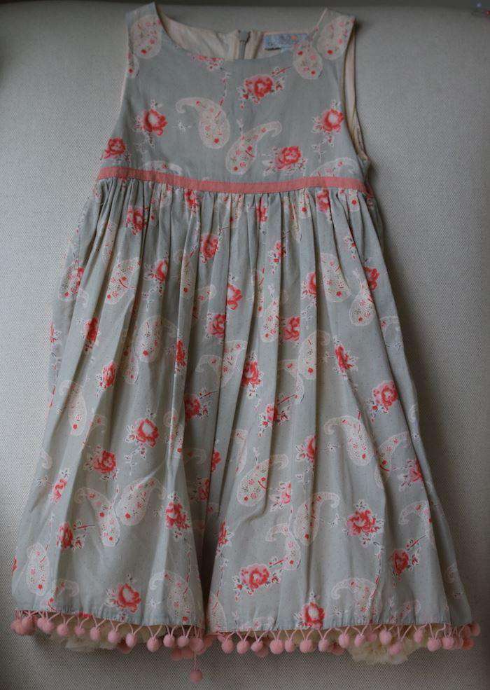 WILD & GORGEOUS GIRLS FLORAL DRESS 4-5 YEARS