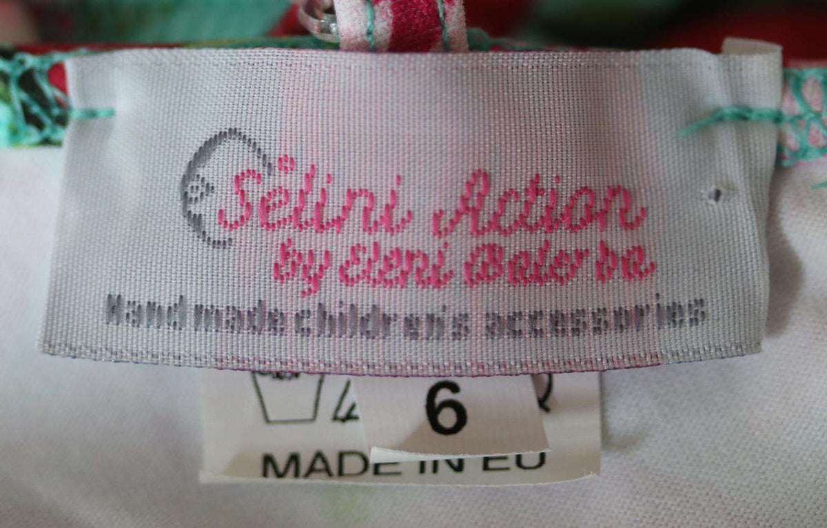 SELINI ACTION KIDS GIRLS STRAWBERRY PRINT SWIMSUIT 6 YEARS