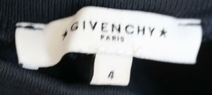 GIVENCHY KIDS BOYS COTTON TRACK PANTS 4 YEARS