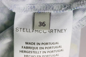 STELLA MCCARTNEY PRINTED COTTON JERSEY T-SHIRT IT 36 UK 4