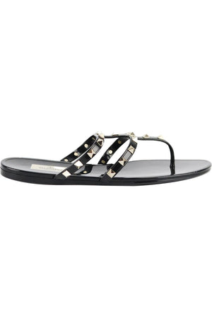 VALENTINO GARAVANI ROCKSTUD RUBBER SANDALS EU 39 UK 6 US 9