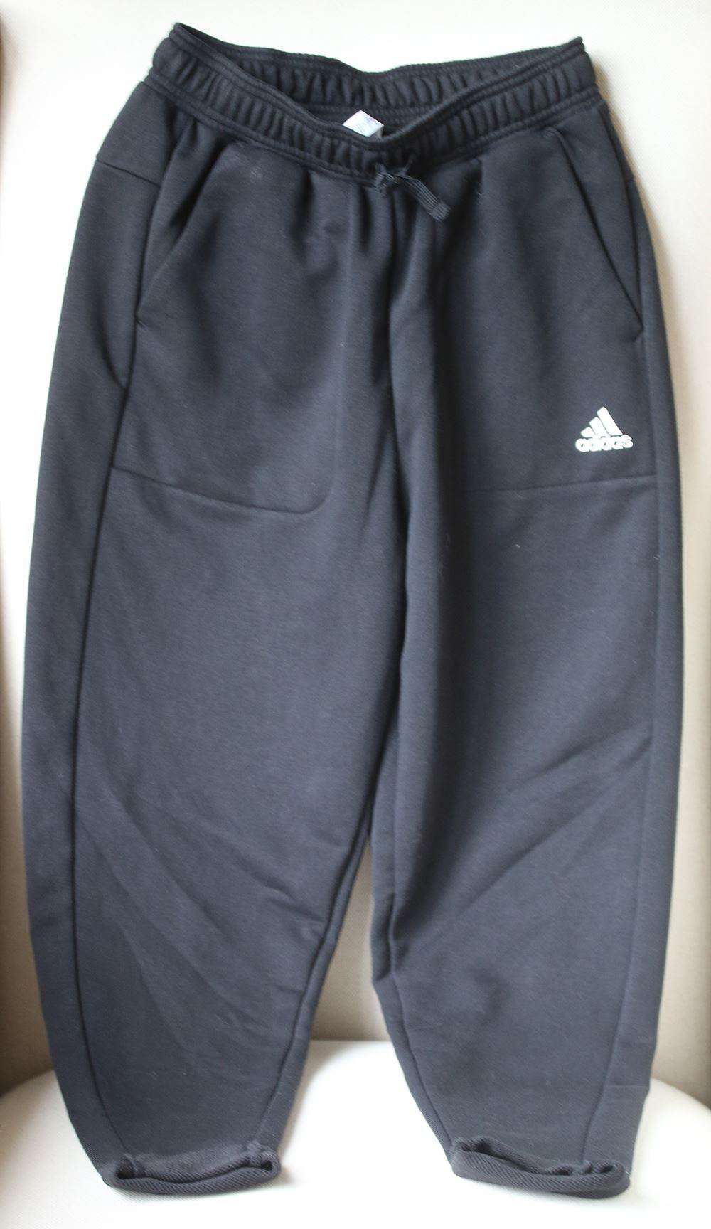 ADIDAS ORIGINALS CROPPED SWEATPANTS WITH ROLL HEM XSMALL