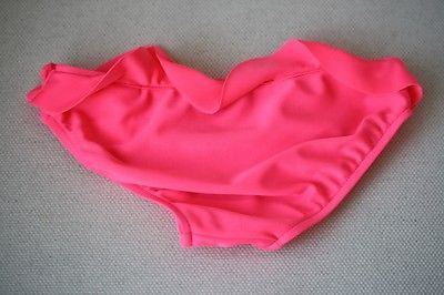 BABY DIOR PINK BIKINI BOTTOMS 3 MONTHS