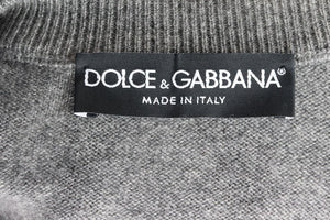 DOLCE AND GABBANA MEN'S CASHMERE SWEATER IT 50 UK/US CHEST 40