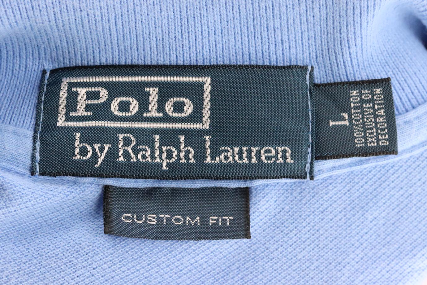 POLO RALPH LAUREN MEN'S SLIM FIT COTTON PIQUÉ POLO SHIRT LARGE