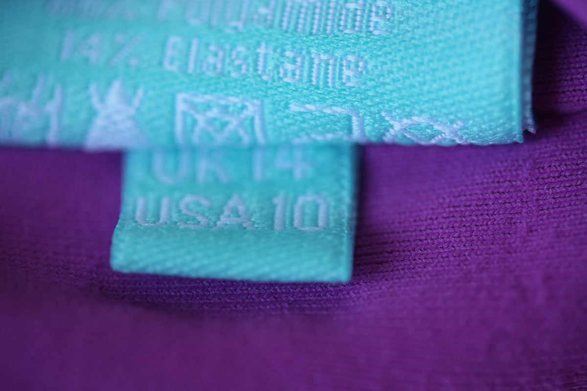 MELISSA ODABASH SARDINIA PURPLE TRIANGLE TOP AND KEY WEST BIKINI UK 10/14