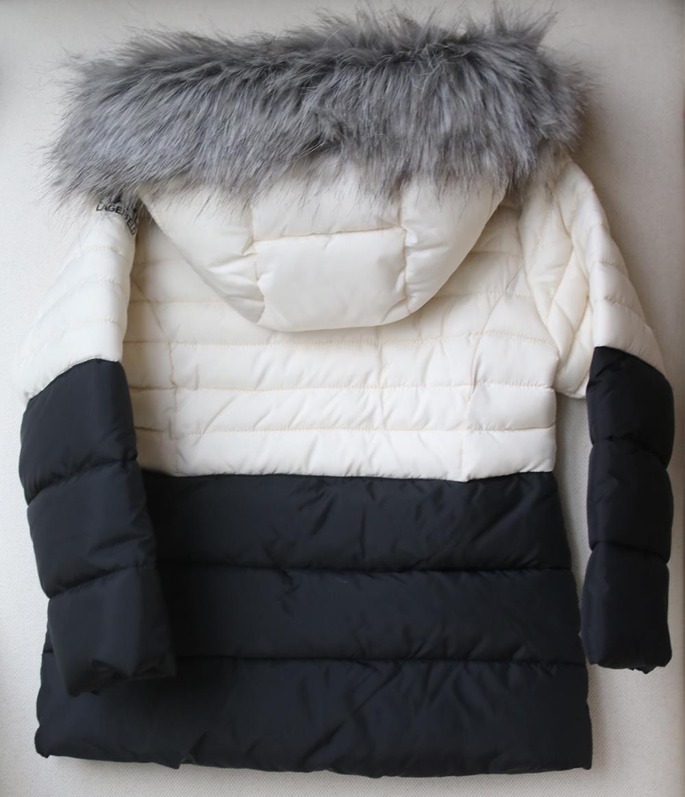 KARL LAGERFELD KIDS GIRLS PUFFER JACKET 5 YEARS