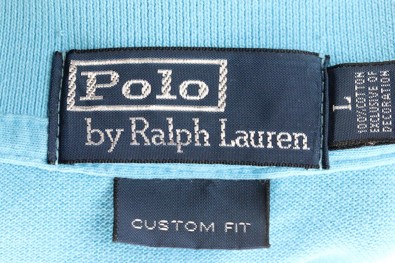 POLO RALPH LAUREN MEN'S SLIM FIT COTTON PIQUÉ POLO SHIRT LARGE