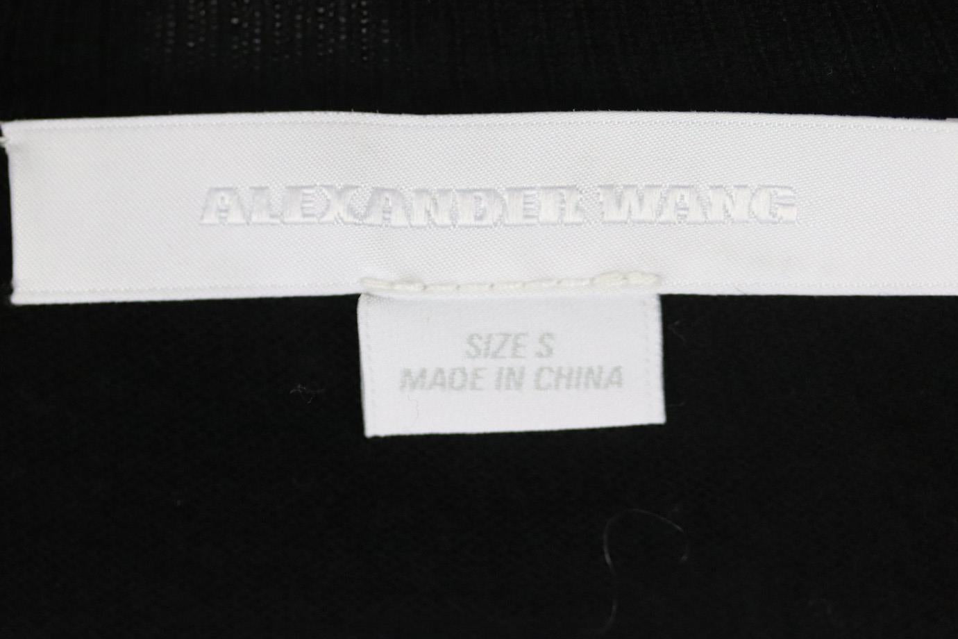 ALEXANDER WANG WOOL BLEND MINI DRESS SMALL