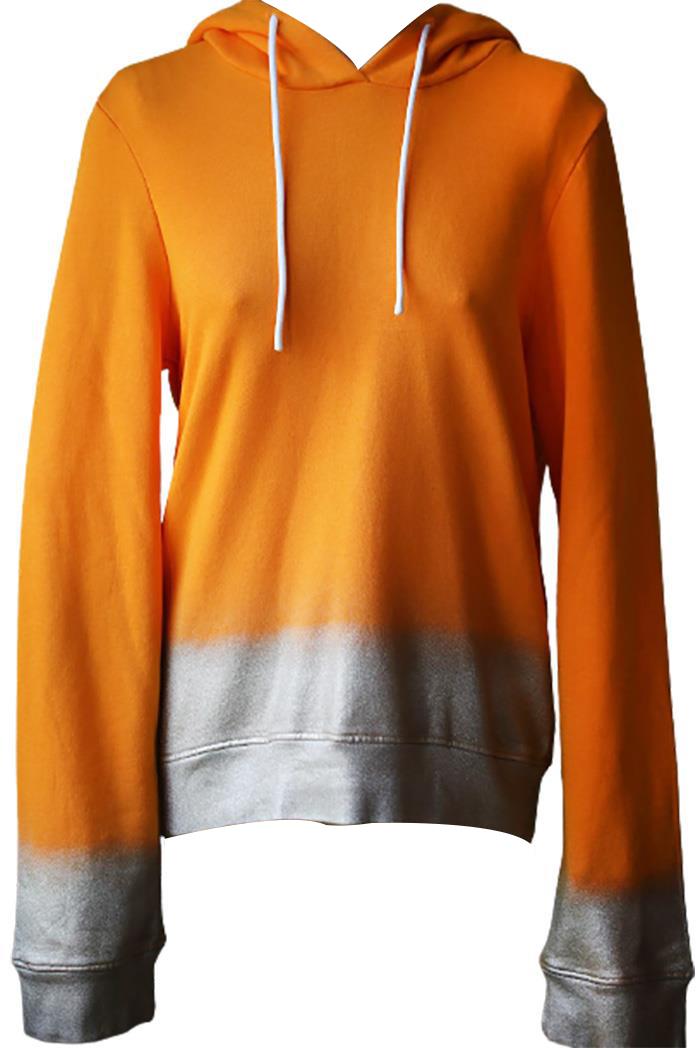 COTTON CITIZEN MANHATTAN METALLIC TRIMMED HOODIE SMALL