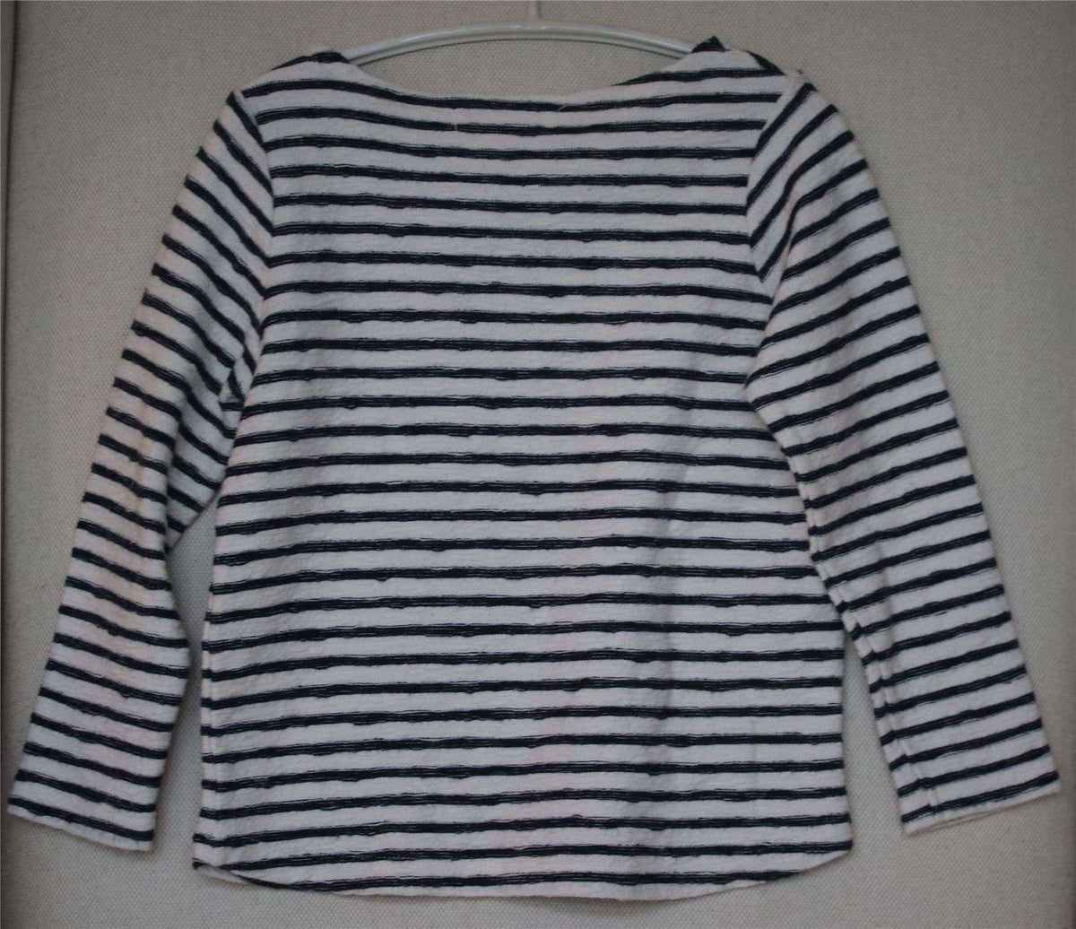 BONPOINT GIRLS MARINIERE MARINE STRIPE TOP 4 YEARS