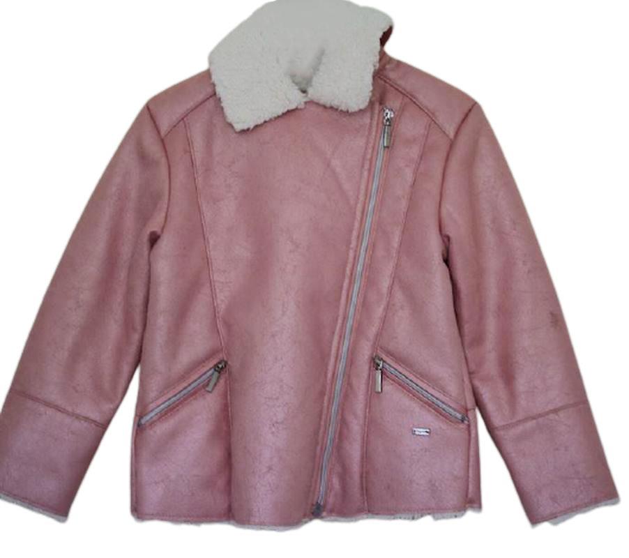 MAYORAL GIRLS PINK AVIATOR JACKET 5 YEARS