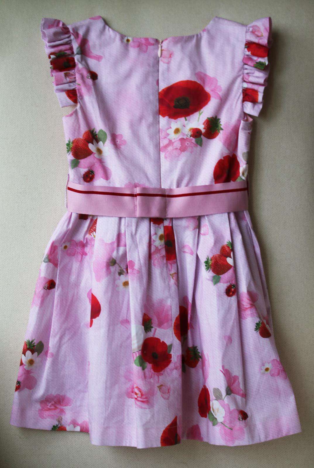 LAPIN HOUSE KIDS GIRLS POPPY COTTON DRESS 6 YEARS