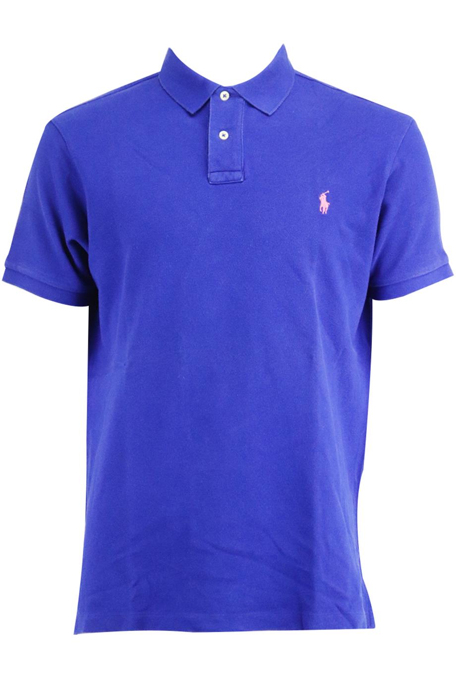 POLO RALPH LAUREN MEN'S SLIM FIT COTTON PIQUÉ POLO SHIRT LARGE
