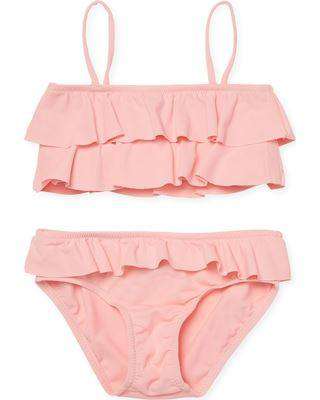 MELISSA ODABASH KIDS PINK FRILL BIKINI 4 YEARS