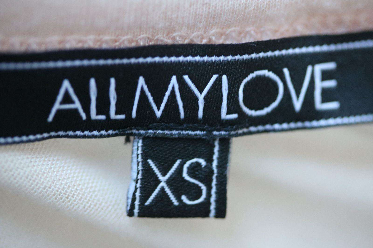ALL MY LOVE CASHMERE BLEND VEST TOP XSMALL