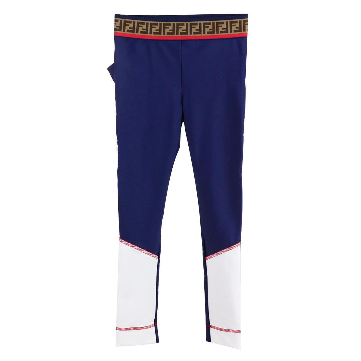 FENDI KIDS GIRLS FF STRETCH LEGGINGS 6 YEARS