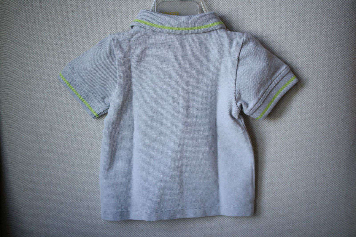 BABY DIOR GREY POLO SHIRT 3 MONTHS