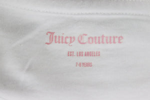 JUICY COUTURE KIDS GIRLS COTTON T-SHIRT 7-8 YEARS
