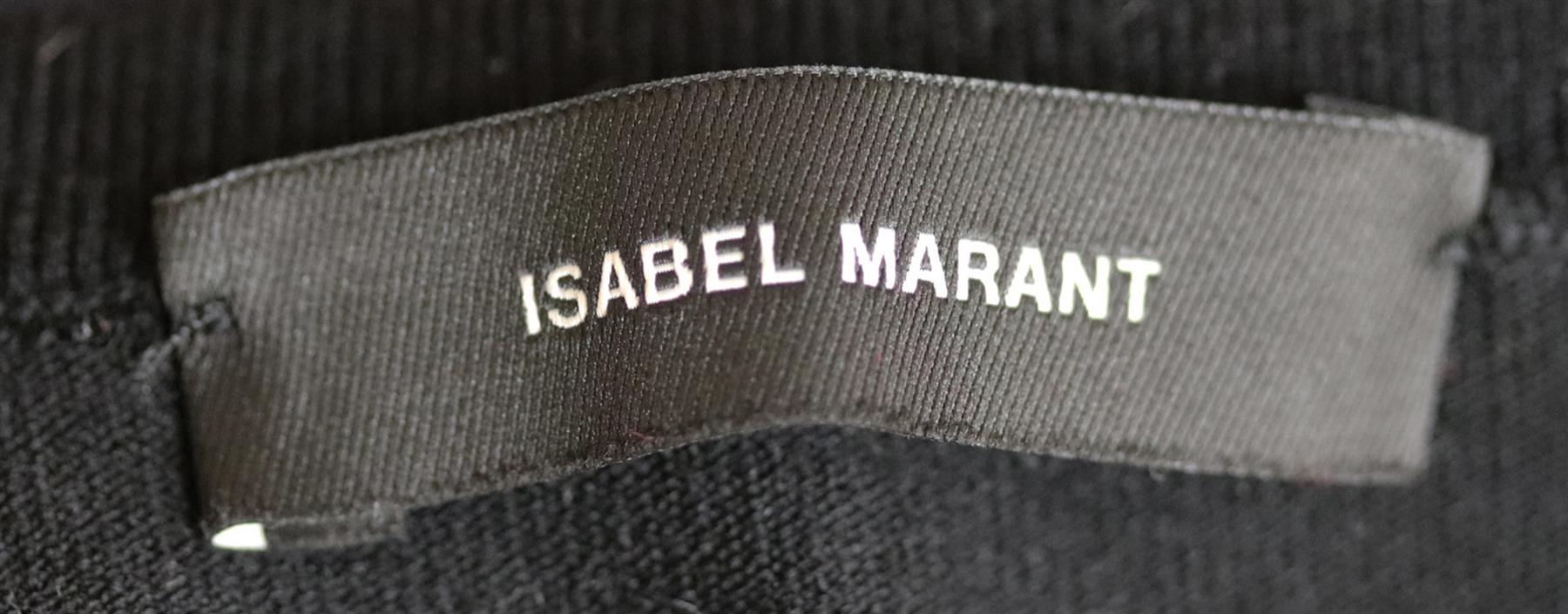 ISABEL MARANT ADAMS WOOL BLEND PEPLUM MINI DRESS FR 40 UK 12