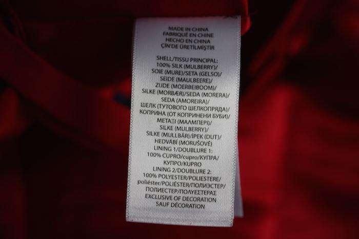 POLO RALPH LAUREN GIRLS RED SILK SATIN DRESS 4 YEARS