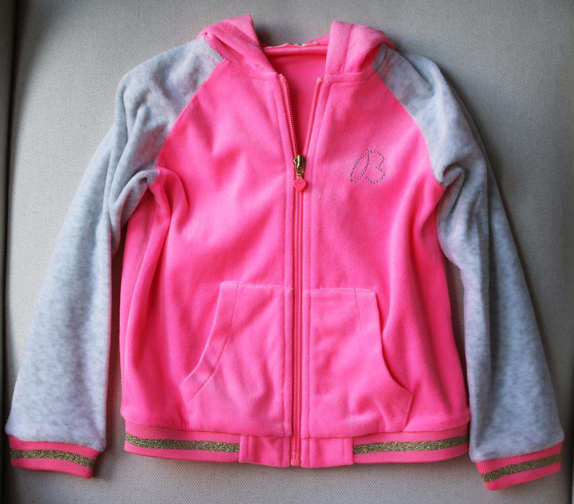 BILLIEBLUSH KIDS GIRLS LOGO VELOUR TRACKSUIT 5 YEARS