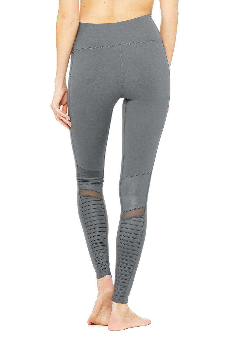 ALO YOGA LOW-WAISTED MOTO LEGGINGS XXSMALL