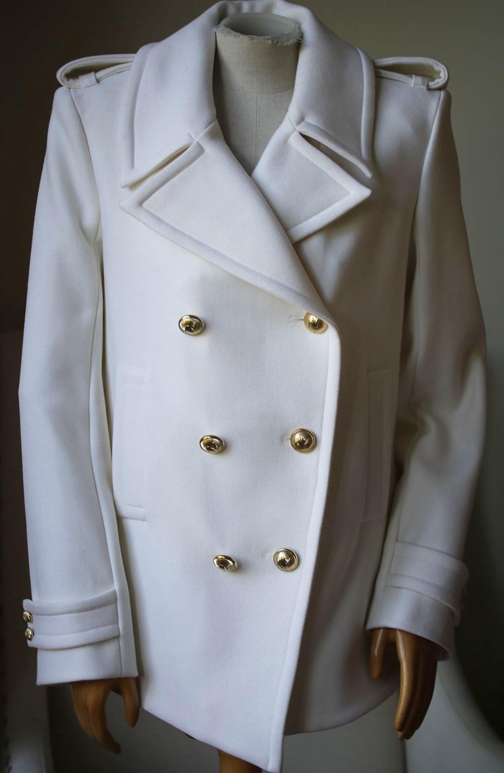 ALEXANDRE VAUTHIER DOUBLE BREASTED JACKET FR 38 UK 10