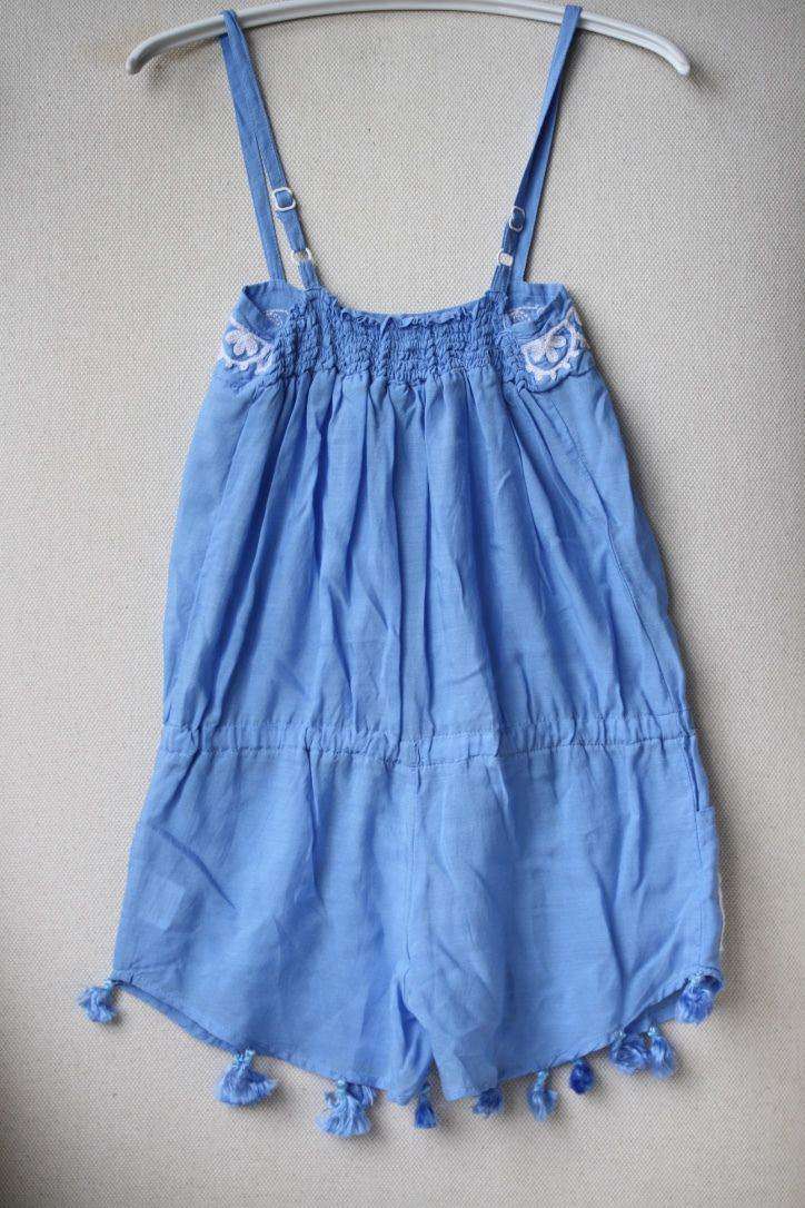 MELISSA ODABASH KIDS BABY EISHA BLUE PLAYSUIT ROMPER 4 YEARS