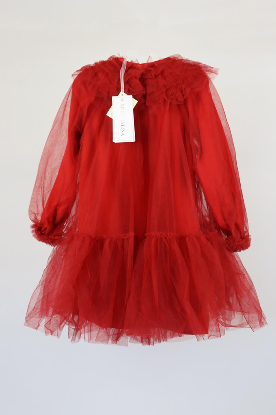 MONNALISA KIDS GIRLS TULLE DRESS 9 YEARS