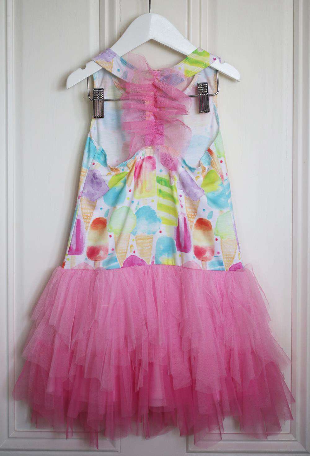 KATE MACK KIDS GIRLS ICE CREAM DRESS 6 YEARS