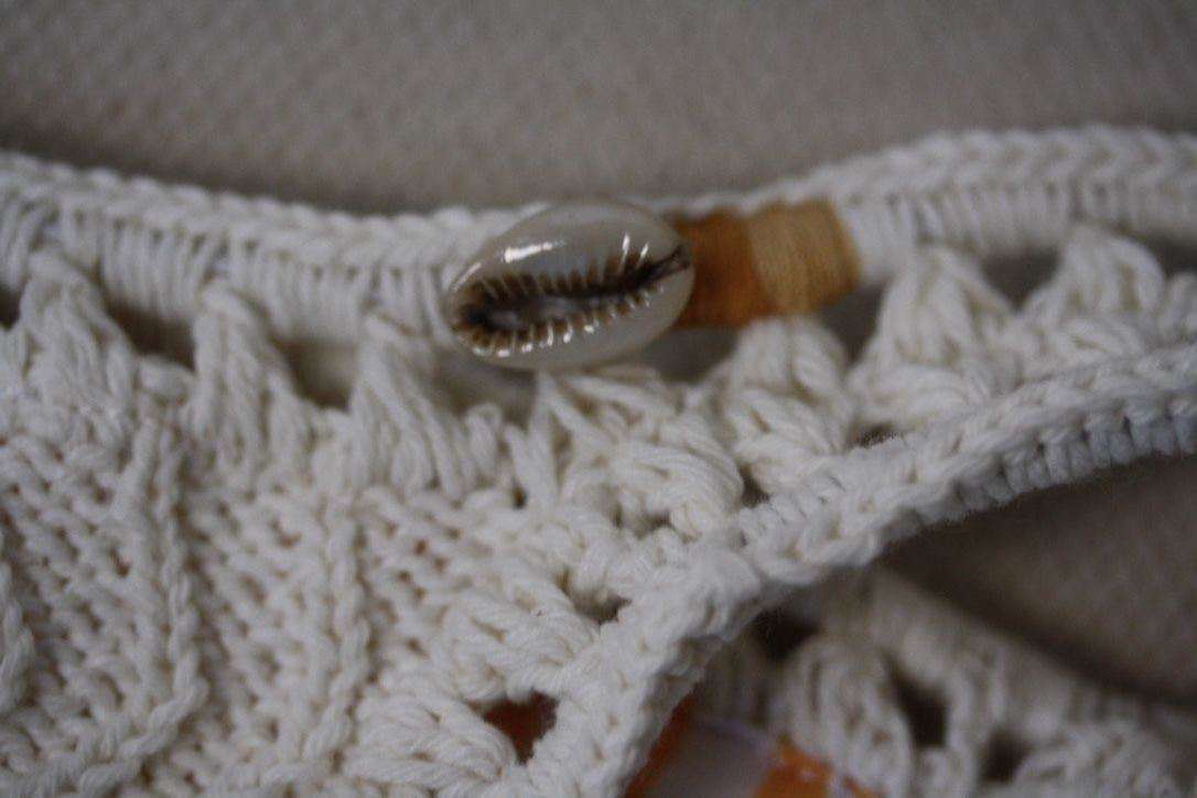 SHE MADE ME CROCHET BIKINI SMALL/MEDIUM/LARGE