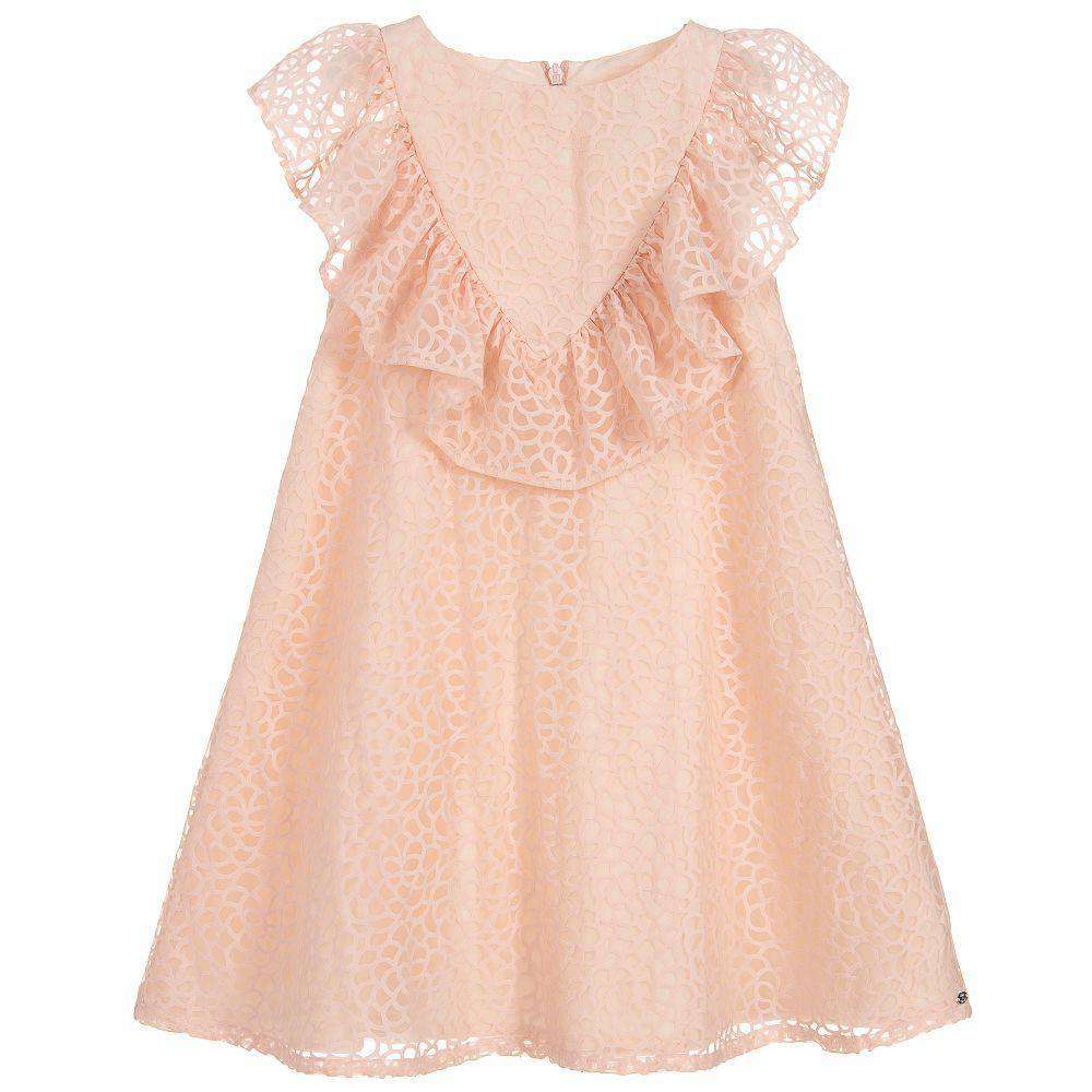 TARTINE ET CHOCOLAT KIDS GIRLS RUFFLE DRESS 6 YEARS