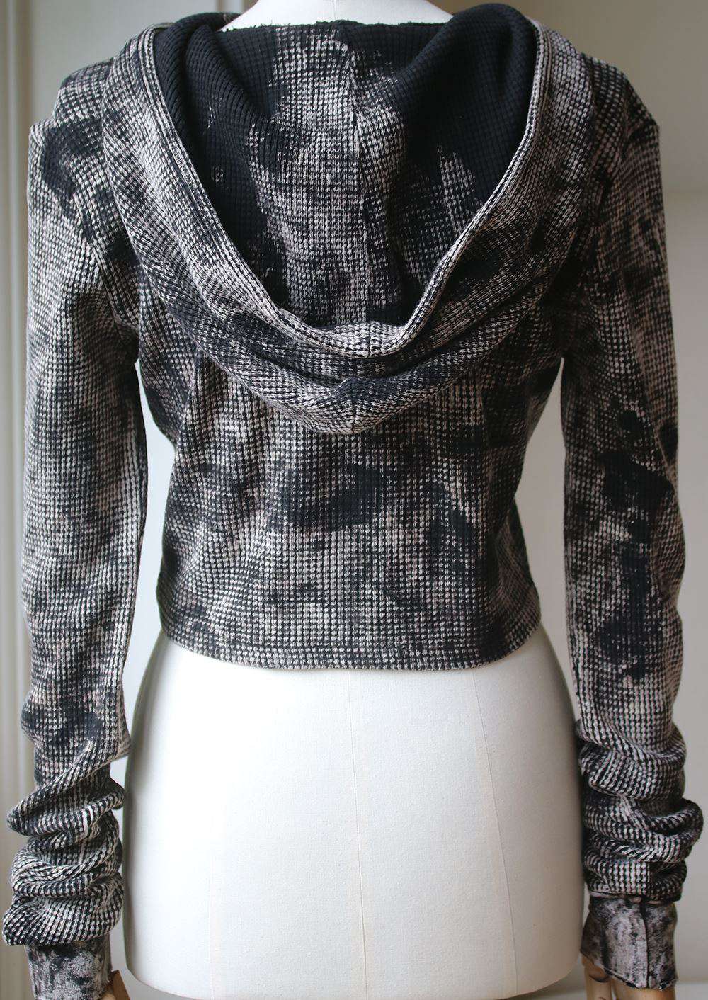 COTTON CITIZEN THE MONACO CROP HOODIE SMALL