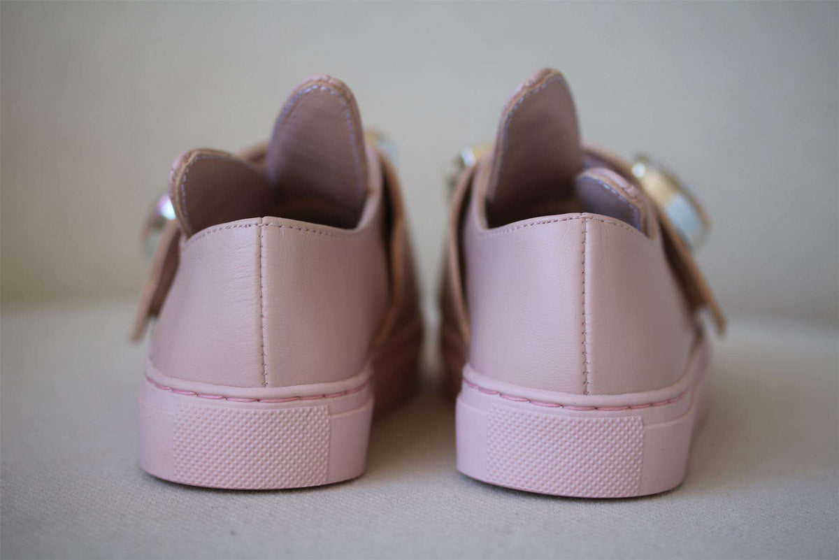 MINNA PARIKKA MINI GIRLS PINK GEM TRAINERS EU 25 UK 7.5