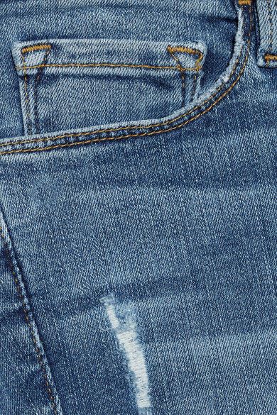 FRAME DENIM LE SKINNY DE JEANNE DISTRESSED JEANS W25 UK 6/8